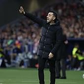 Xavi le toma la medida a Simeone y al Metropolitano