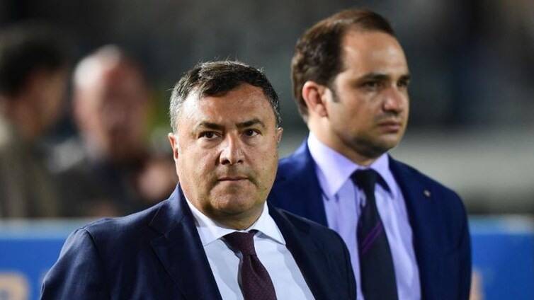 Luto en el fútbol italiano por la muerte de Joe Barone, director general de la Fiorentina