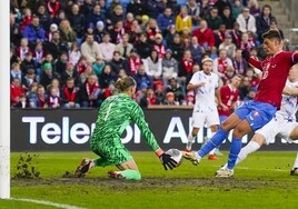 Nyland, titular en la derrota de Noruega ante la República Checa (1-2)