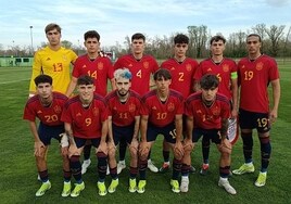 Yanis y Assane participan en el triunfo de España sub 19 ante Kosovo