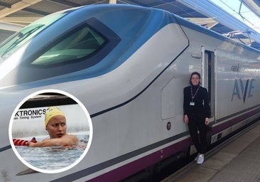 Patricia Castro: De campeona en la piscina a maquinista de Renfe