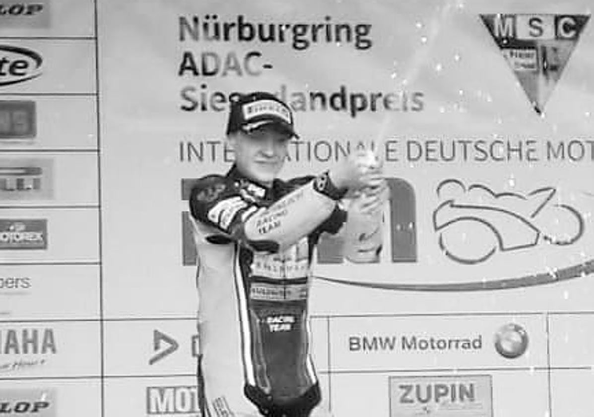 El piloto alemán de motociclismo Troy Beinlich.