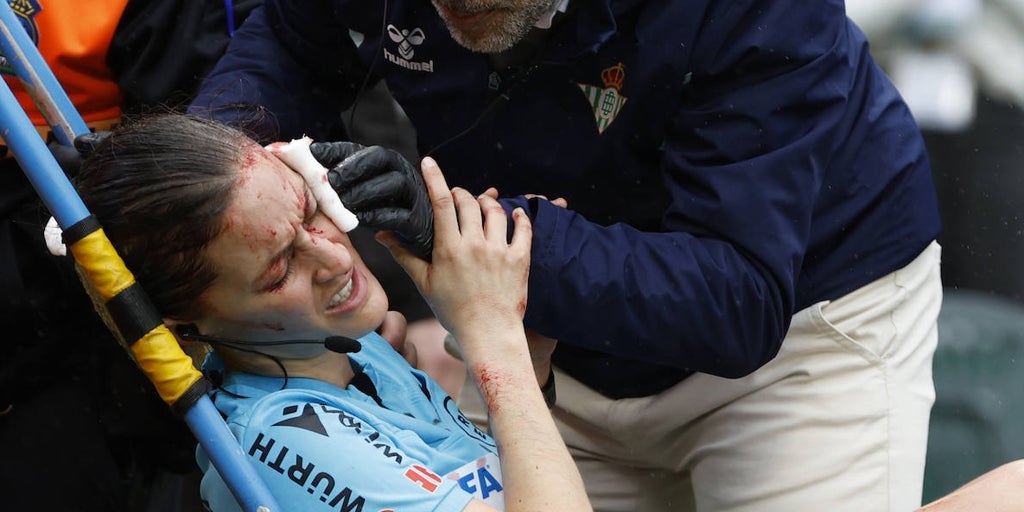 Guadalupe Porras, denuncia su accidente en el partido del Betis: «No recuerdo nada»