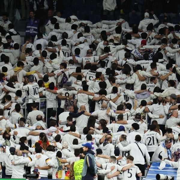 El Bernabéu más blanco, menos decisivo