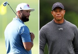 Los extremos de Jon Rahm y Tiger Woods se tocan en Augusta