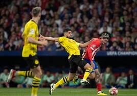 El Atlético desperdicia un botín ante el Dortmund