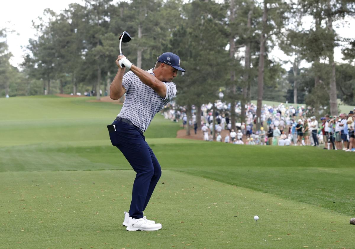 Bryson DeChambeau en el Masters de Augusta