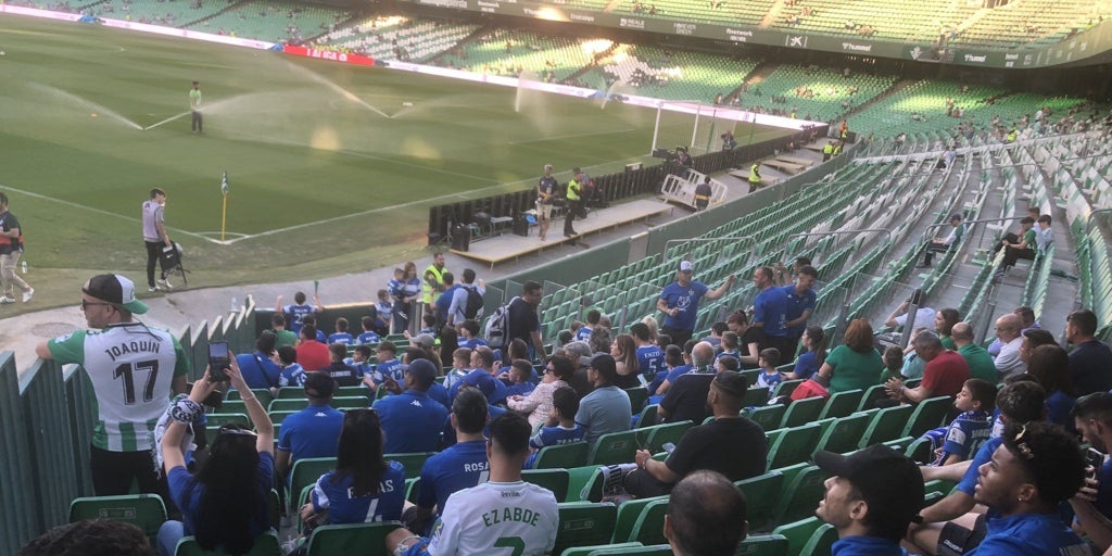 El Hernán Cortés, invitado de excepción en el Villamarín para el Betis