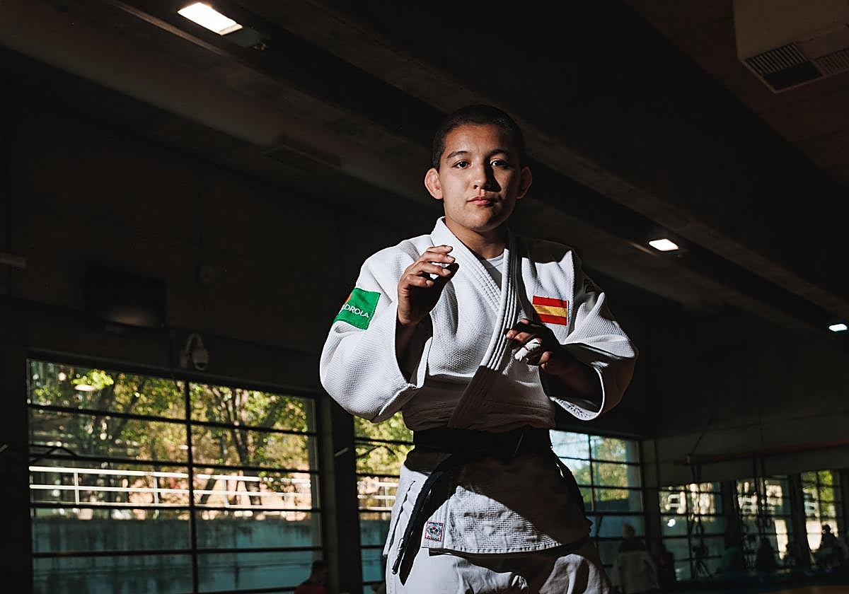 Ai Tsunoda, en el Centro de Alto Rendimiento de Madrid antes de ir al europeo de Zagreb.