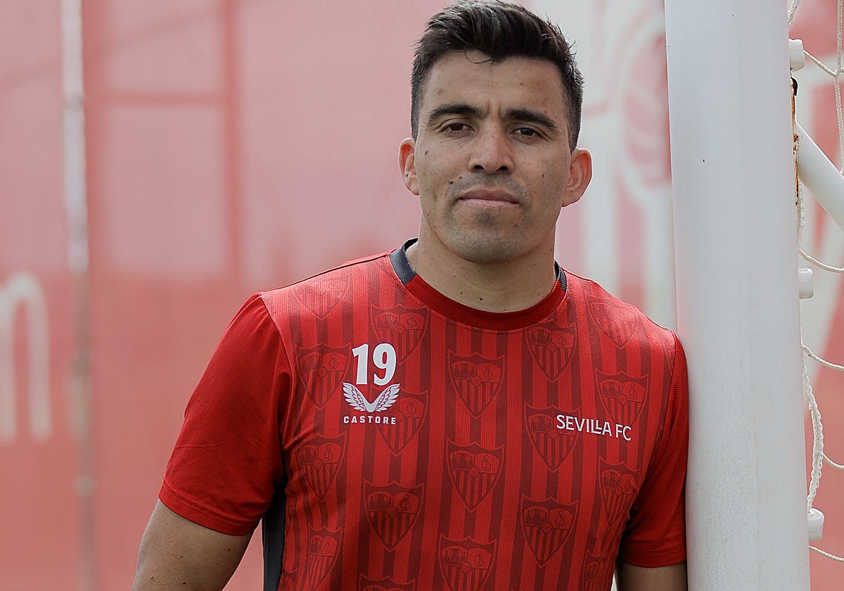 Marcos Acuña posa para ABC de Sevilla