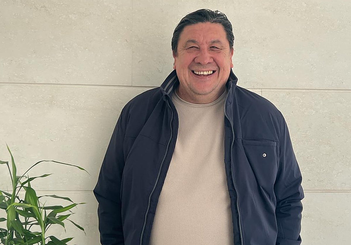 Germán 'Mono' Burgos posa para ABC
