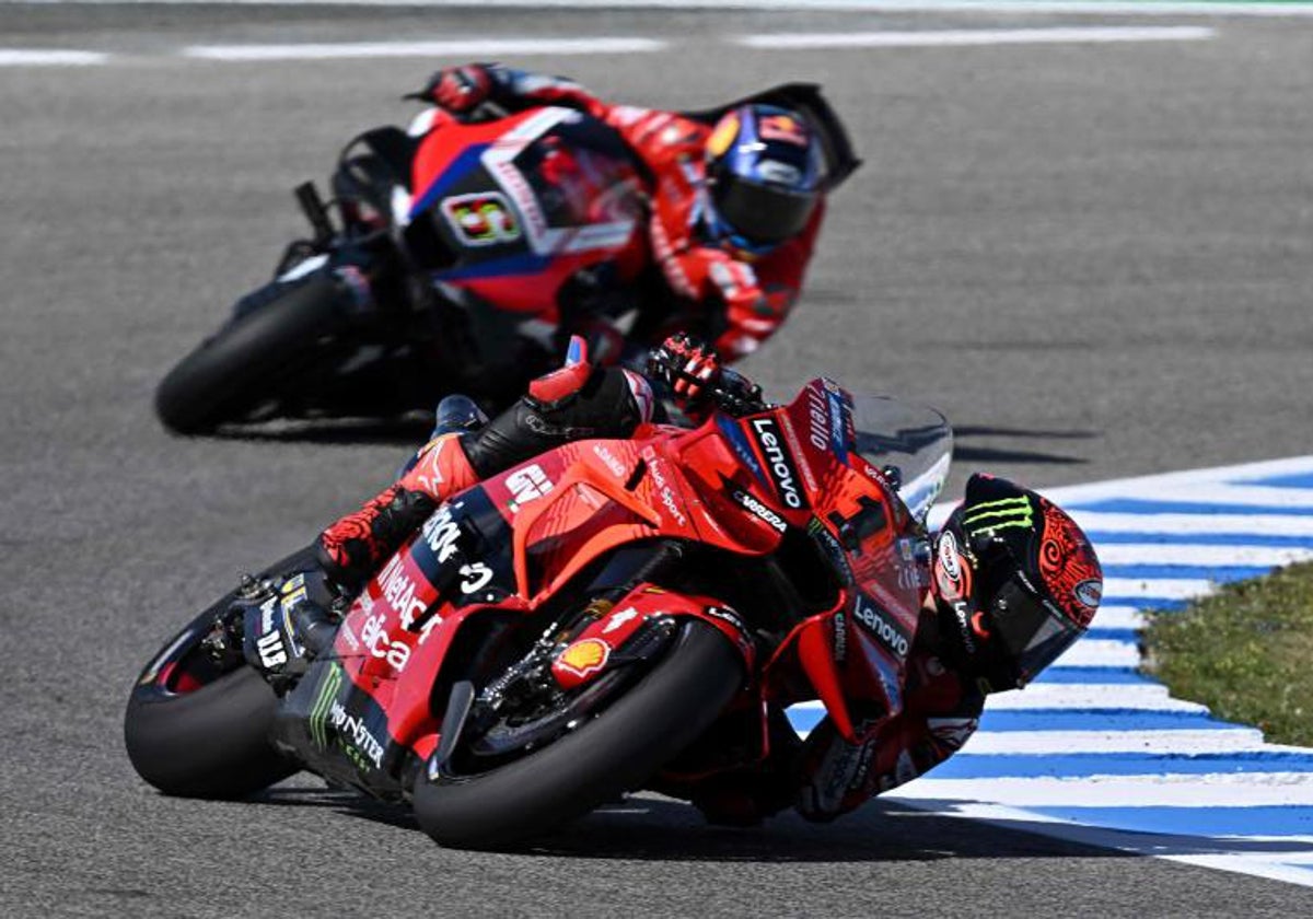 Pecco Bagnaia ha dominado la segunda práctica, que da acceso a la Q2