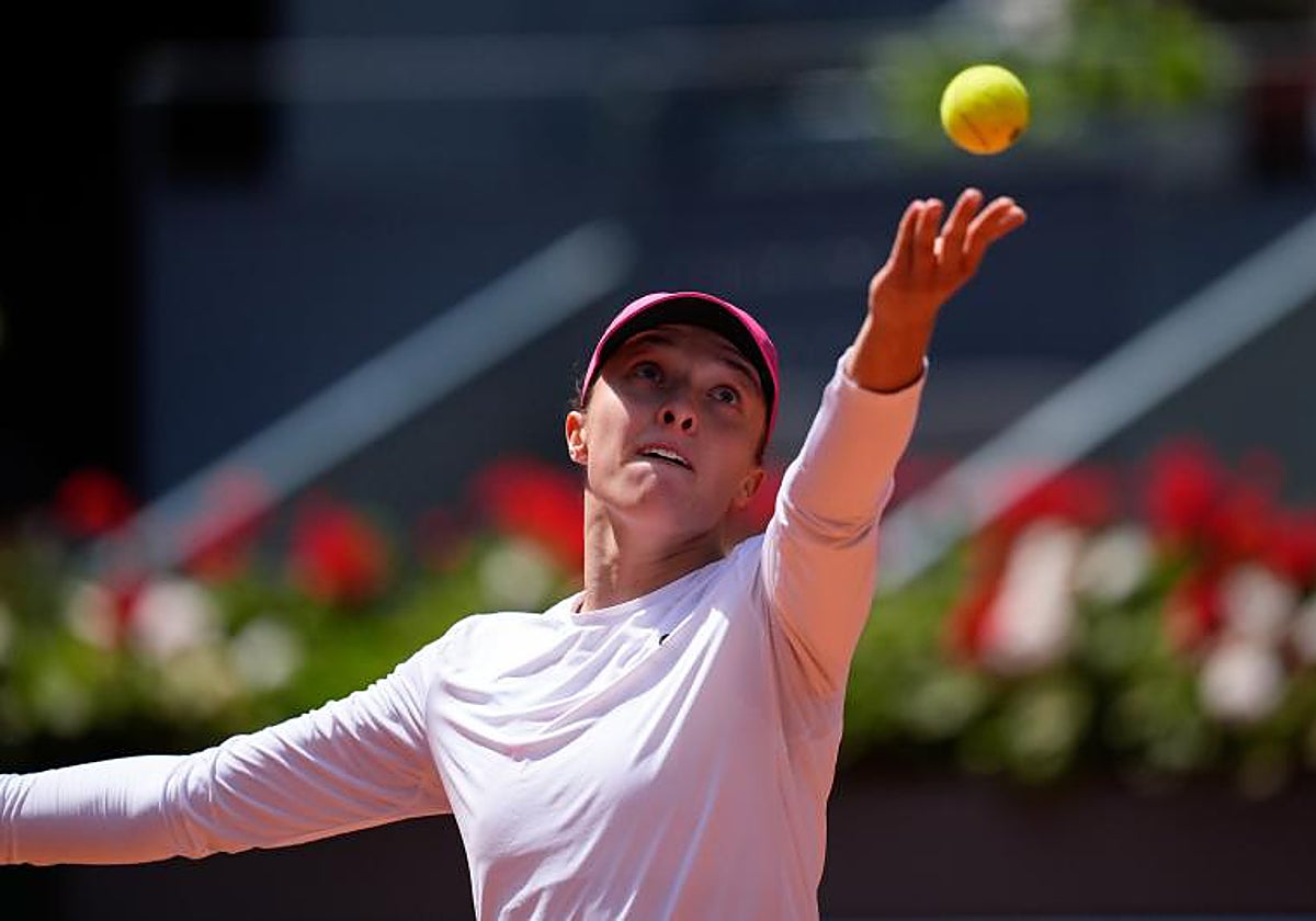 Iga Swiatek en cuartos de final del Mutua Madrid Open