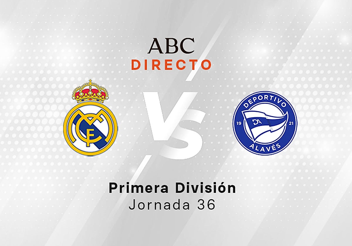 Madrid - Alavés, estadísticas del partido