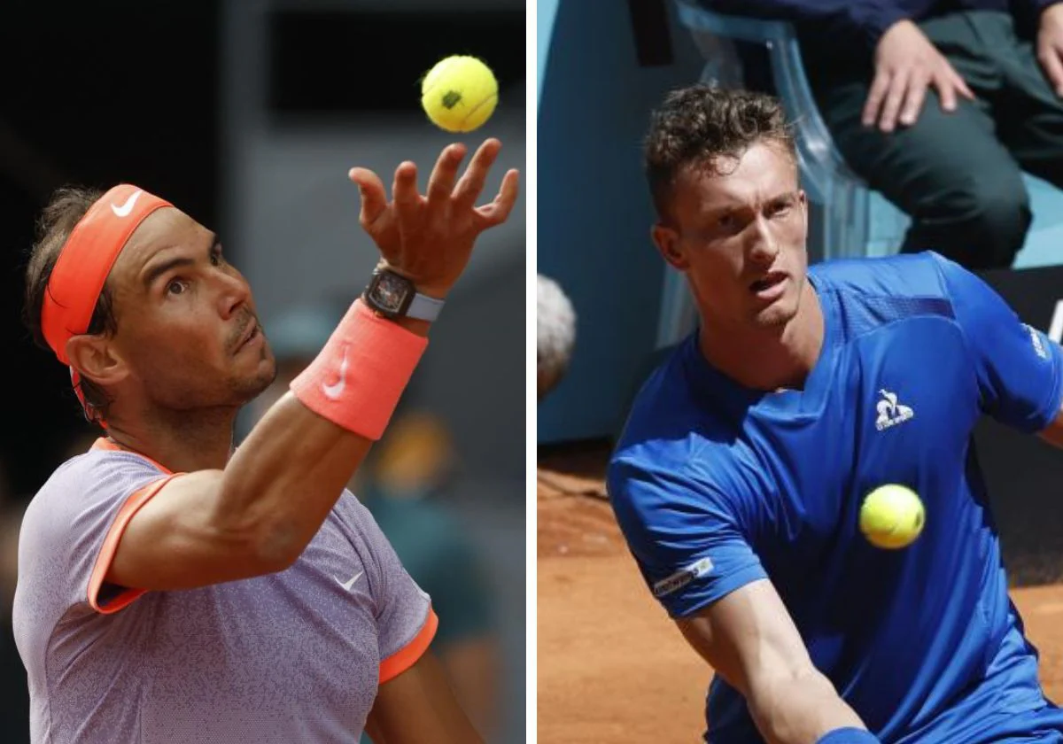 Rafa Nadal - Jiri Lehecka, en directo | Resultado, ganador y última hora del partido de octavos de final en el Mutua Madrid Open hoy
