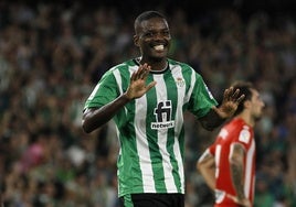 William Carvalho anotó ante el Almería el único doblete de su carrera