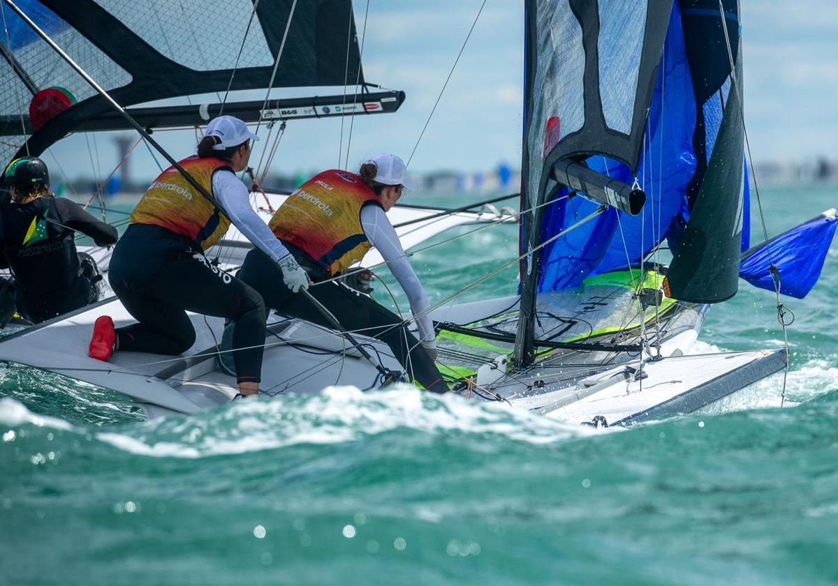 Xammar y Brugman lideran con autoridad la general absoluta del Campeonato de Europa de 470
