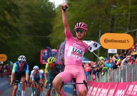 Pogacar, dueño y señor del Giro: suma su tercer triunfo en las ocho etapas disputadas