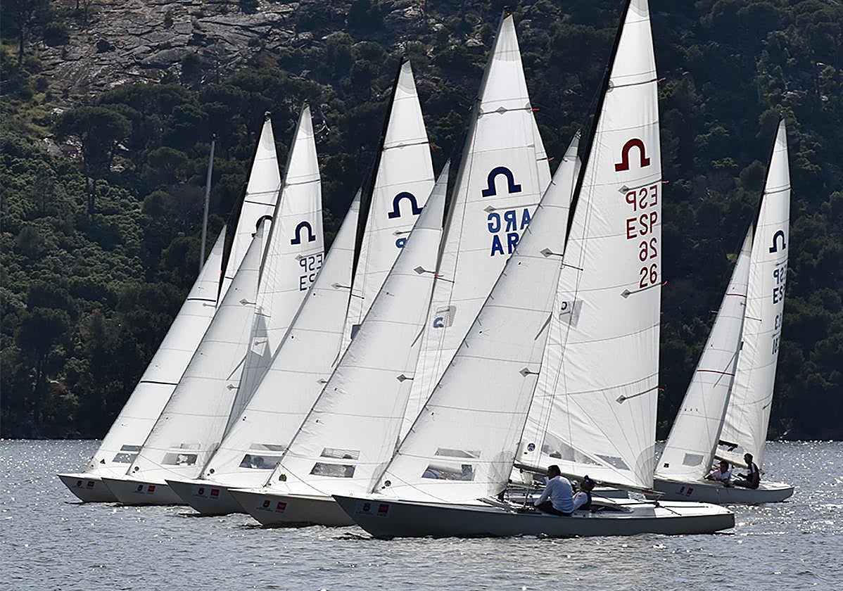 Juan Pablo y José Manuel de Diego y Julio Soria ganaron la Copa de España de Soling en el RCN Madrid