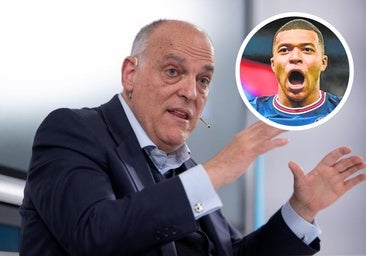 Tebas desvela la duración del contrato de Mbappé con el Real Madrid