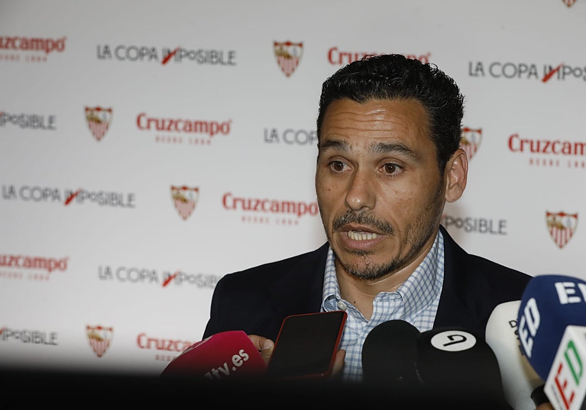 Del Nido Carrasco atiende a los medios de comunicación