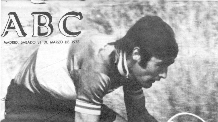 Portada del ABC dedicada a una victoria de Ocaña en 1973