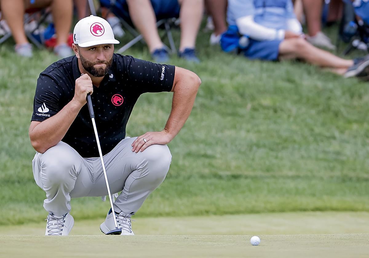 Jon Rahm durante el campeonato