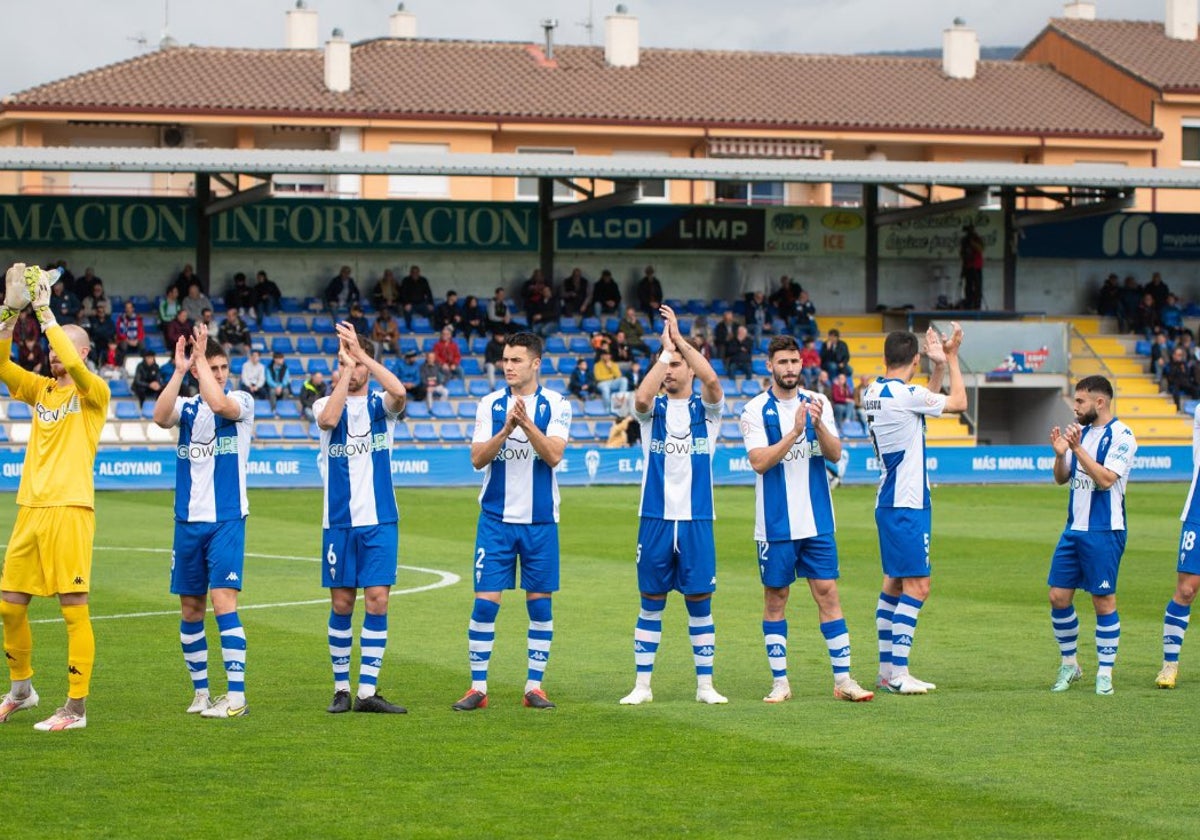 Un partido del Alcoyano de esta temporada