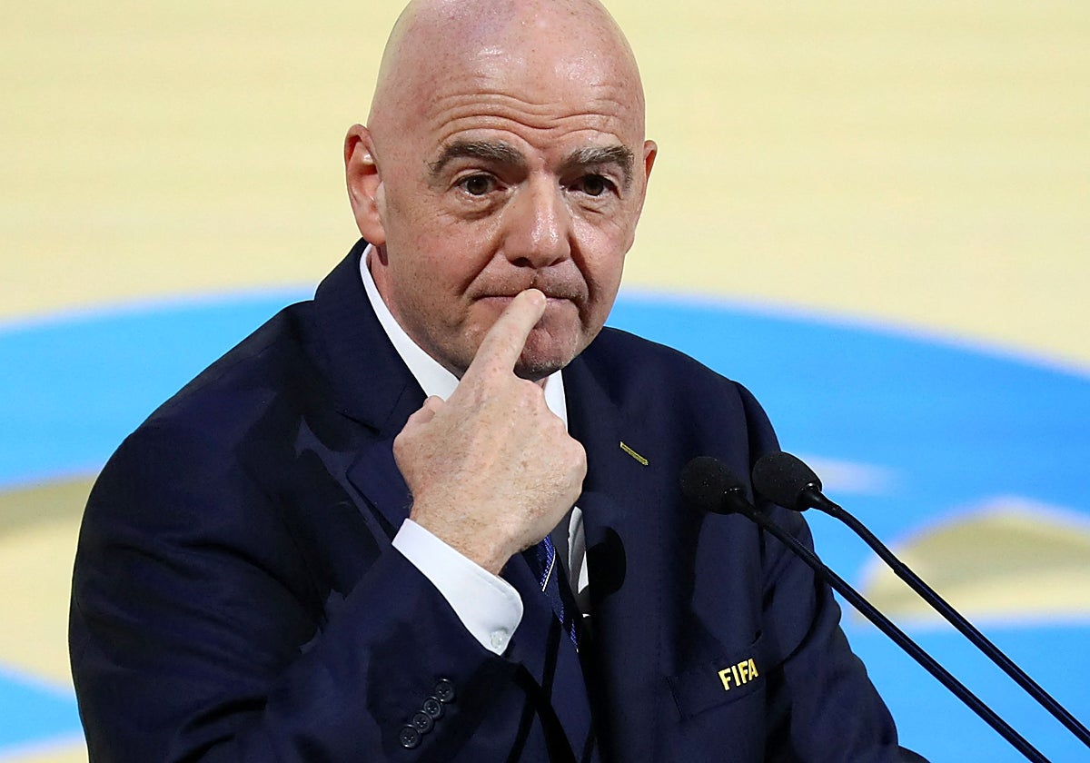 Gianni Infantino, presidente de la FIFA