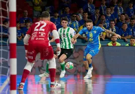 El Betis Futsal gana al Peñíscola (3-2) y jugará la final de la Copa del Rey ante el Jimbee Cartagena