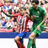 Atlético de Madrid - Osasuna en directo hoy: partido de la Liga, jornada 37