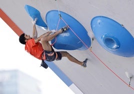 Alberto Ginés, en el preolímpico de Shanghai