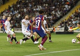 El Sevilla buscará la victoria frente al Barcelona cuatro temporadas después
