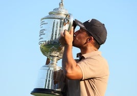 Xander Schauffele (-21) logra el primer grande de su carrera en Valhalla