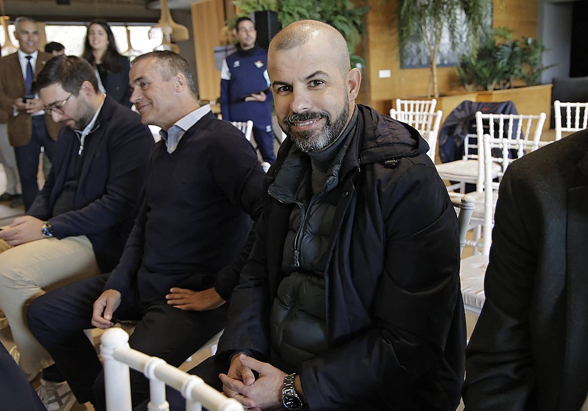 Manu Fajardo, director deportivo de fútbol profesional del Real Betis