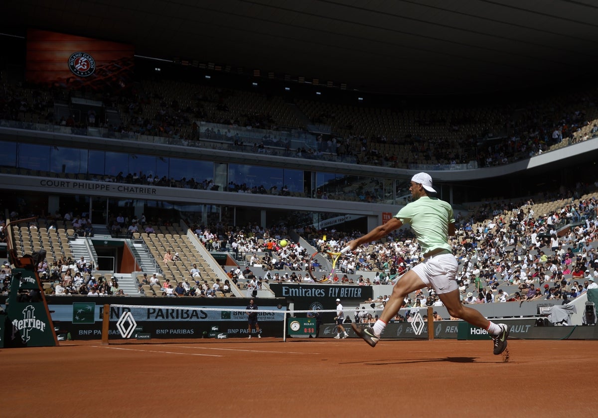 Todas las estadísticas del Nadal-Zverev de primera ronda en Roland Garros