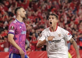 El gol de Lamela que abrió las puertas de la séptima final de la Europa League