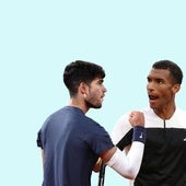 Alcaraz se cita en octavos con Aliassime, que hizo temblar a Nadal en París