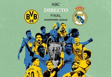 Real Madrid - Borussia Dortmund, en directo: horario, alineación, dónde ver el partido y última hora online de la final de la Champions hoy