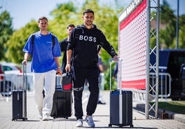 Jesús Navas ya está en Las Rozas para preparar la Eurocopa con España