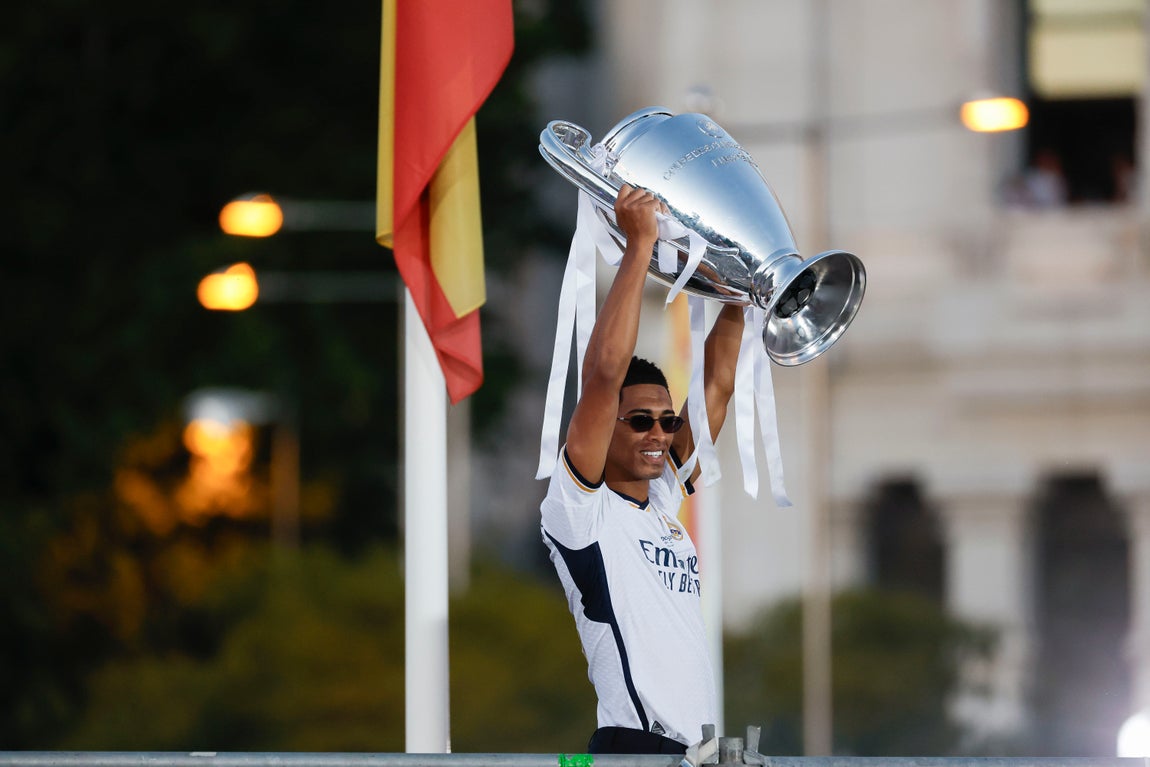 Jude Bellingham, campeón de copa de Europa en su primera temporada