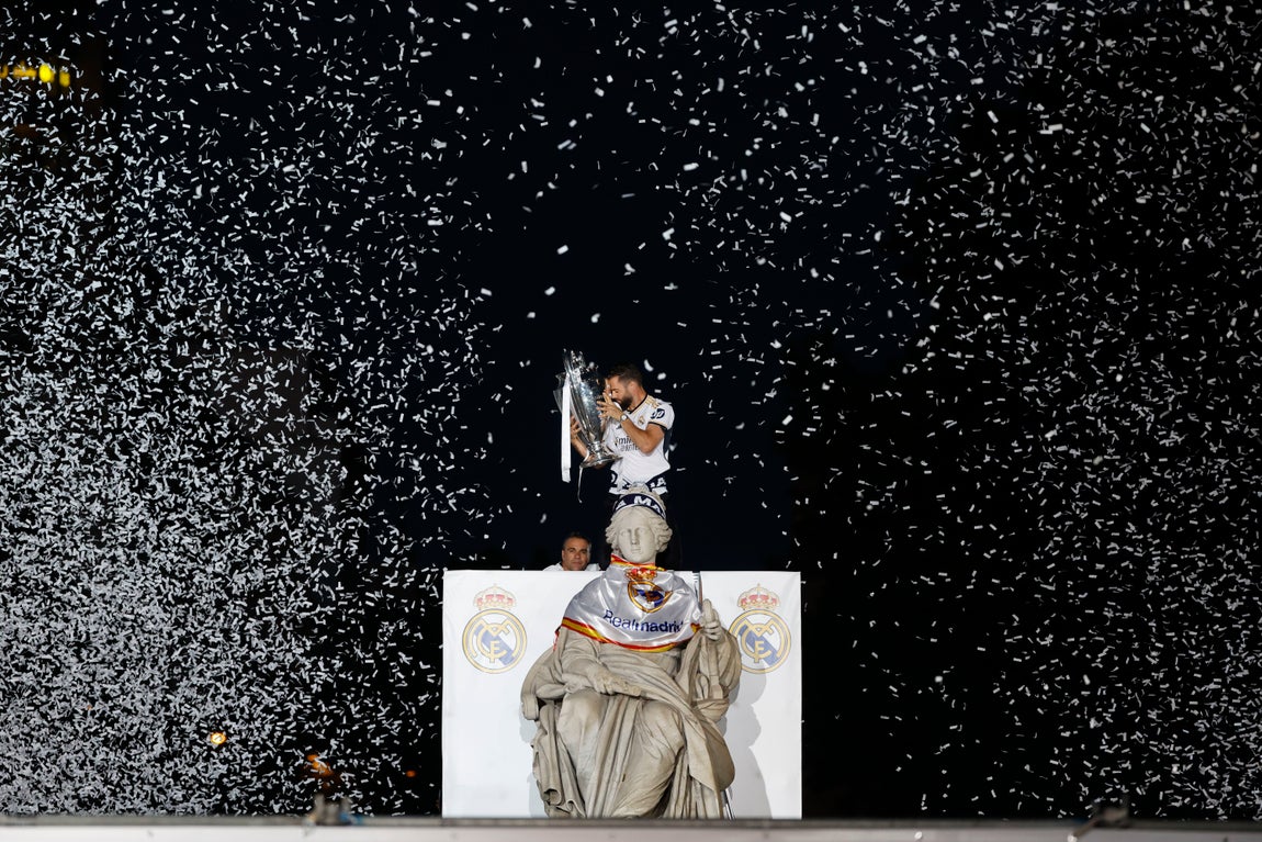 Nacho, con la decimoquinta y Cibeles