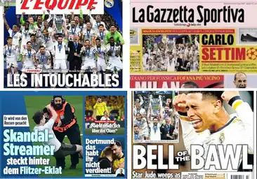 La prensa internacional se rinde a la proeza del Real Madrid: «La Champions es su casa»