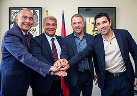 La llegada de Flick zarandea la estrategia deportiva y económica del Barcelona