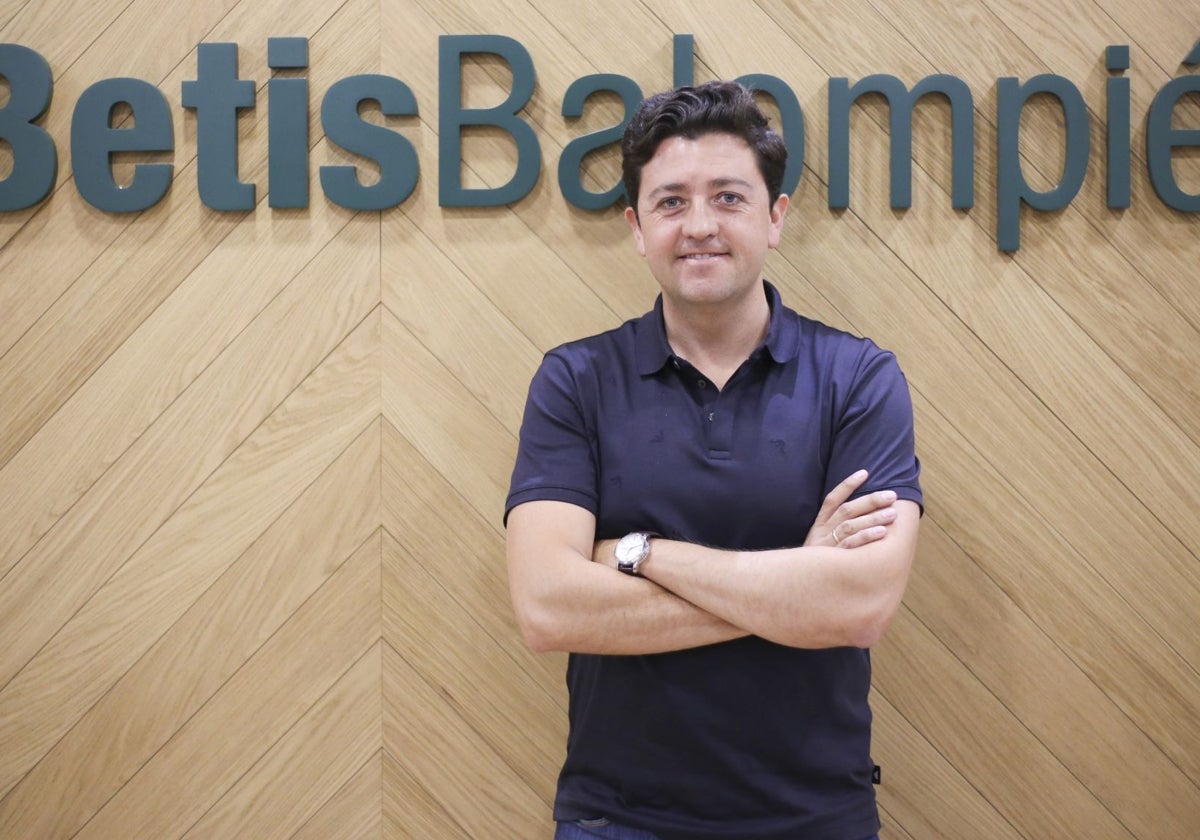 Miguel Calzado, director de Fútbol Formativo del Real Betis
