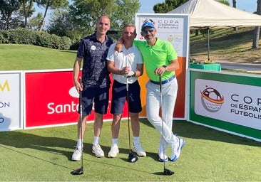 Juantxo Elía, campeón de la I Copa de España de golf para futbolistas