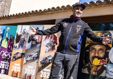 Nasser Al-Attiyah, en su finca de Castellfollit del Boix