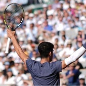 Alcaraz, el más joven en alcanzar una gran final en tres superficies distintas