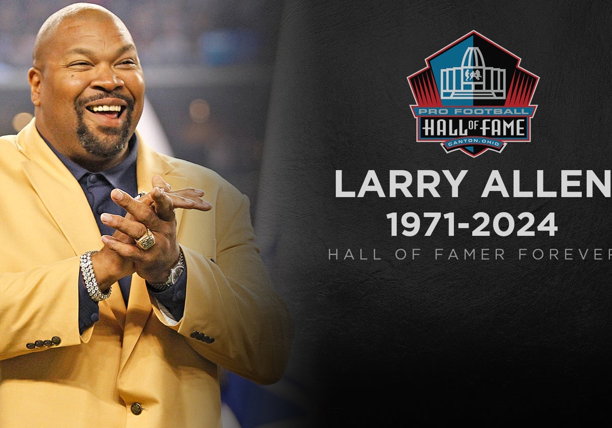 Homenaje del Salón de la Fama de la NFL a Larry Allen