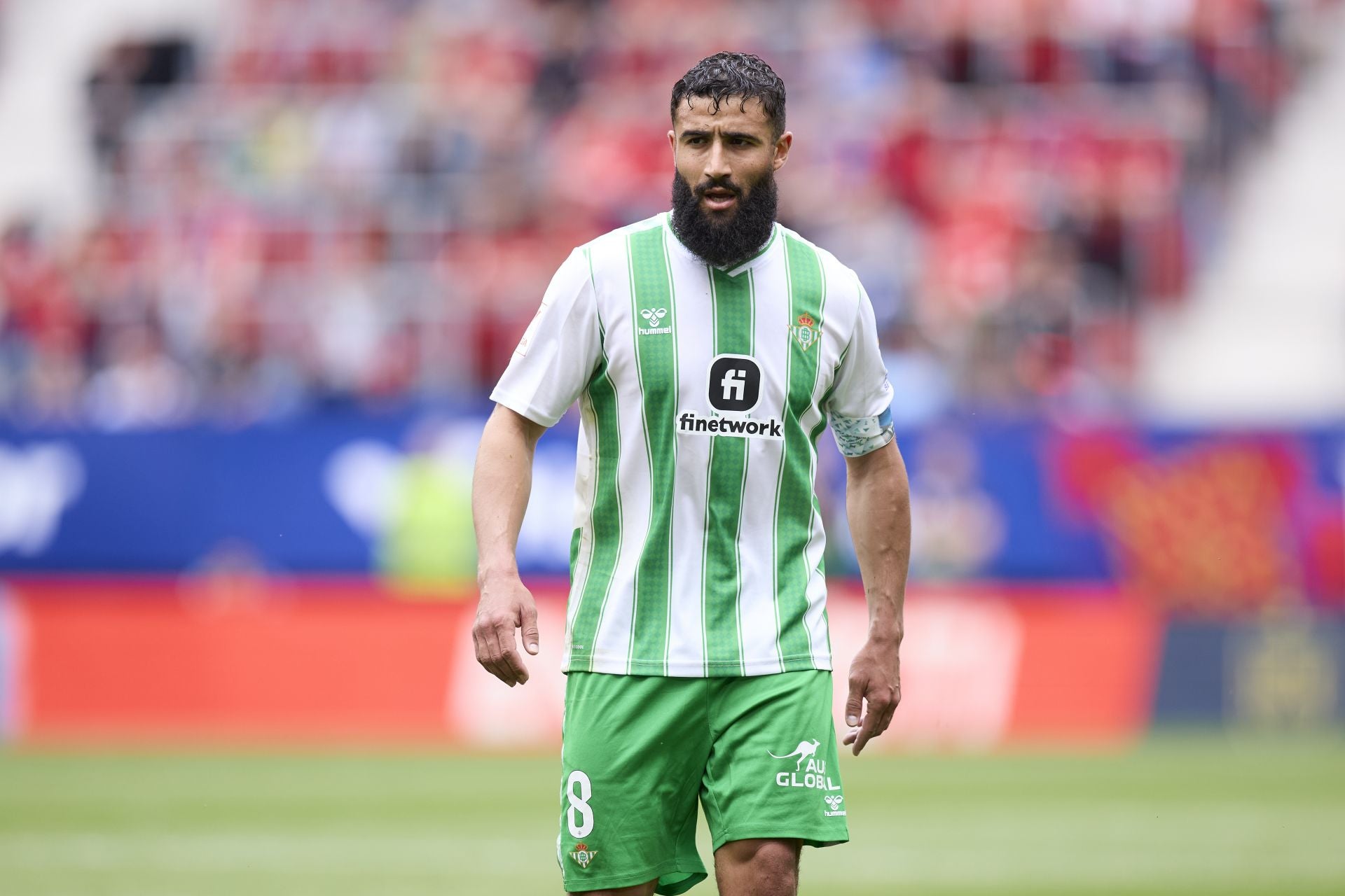 Nabil Fekir, durante el Osasuna - Betis de la temporada 2023-24